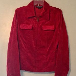 Jones New York Signature Velvet Jacket